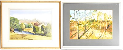 Lot 418 - G. SYKES; oil on board, 'The Clough,...
