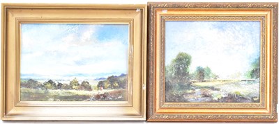 Lot 428 - M. W. (British, 20th century); a pair of oils...