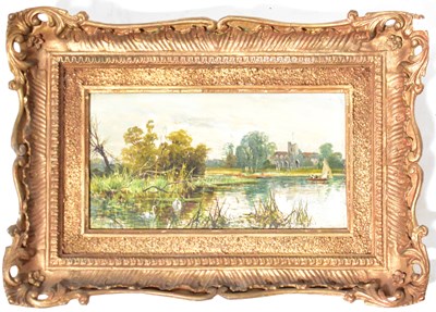Lot 446 - JAMES P. ALLOM; oil on board,...
