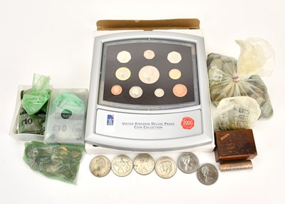 Lot 651 - A collection of mixed coinage, comprising...
