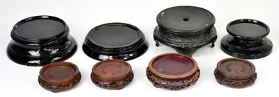 Lot 368 - A quantity of porcelain and wooden Art Deco...