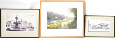 Lot 412 - E. SCOTT JONES; limited edition lithograph,...