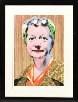 Lot 489 - DAVID KNOPOV; colour lithograph, artist's...