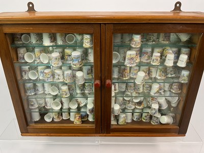 Lot 23 - A large quantity of decorative thimbles,...