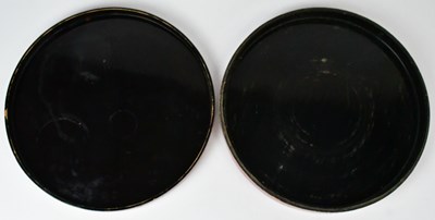 Lot 253 - A Famille Jaune set of hors d'oeuvre dishes,...