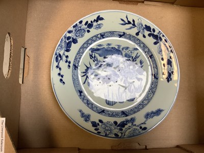 Lot 244 - Four 18th century Chinese blue and white...