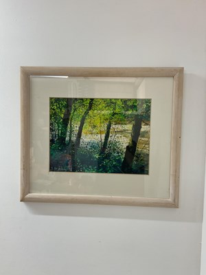 Lot 367 - RICHARD THORN RI SWAC; watercolour, 'Fast...