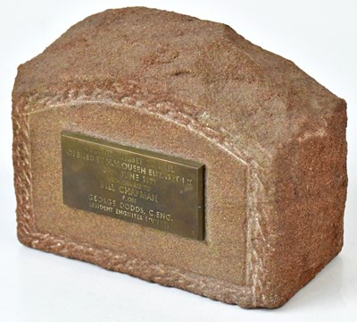 Lot 389 - A commemorative second Mersey Tunnel piece of...