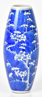 Lot 247 - A 19th century Chinese blue and white vase of...