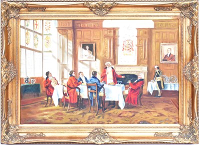 Lot 420 - BERTHA FYTE (20th century); oil on canvas,...