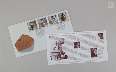 Lot 657 - 'Studio Pottery', a first day cover of four...