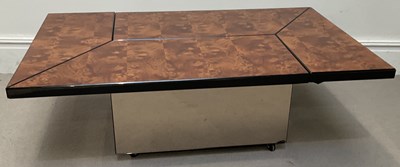 Lot 24A - PAUL MICHEL; a reproduction burr walnut effect...