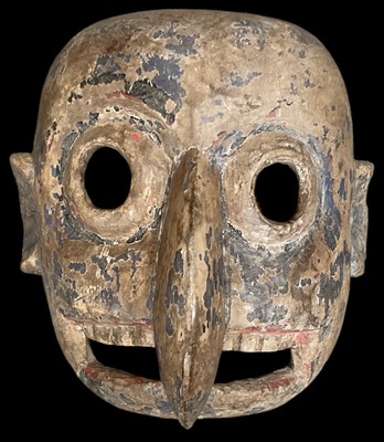 Lot 1018 - An African carved wooden tribal Ivory Coast...