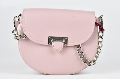 Lot 1404 - ASPINAL; a pink calfskin leather London...