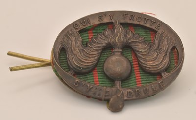 Lot 375 - A 9th Battalion Tank Corps brass arm/sleeve...