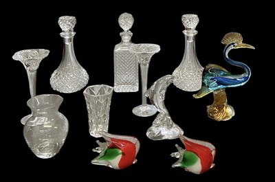 Lot 559 - CRISTAL SEVRES; a modern French clear art...