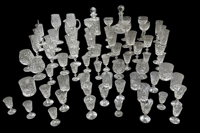 Lot 548 - A quantity of assorted cut and crystal...