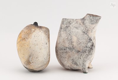 Lot 364 - MARTIN PEARCE; a stoneware anthropomorphic...