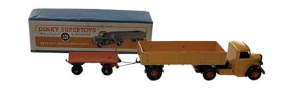 Lot 463 - DINKY SUPERTOYS; a boxed no. 521 Bedford...