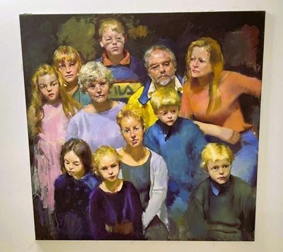 Lot 363 - ROBERT LENKIEWICZ (1941-2002); oil on canvas,...