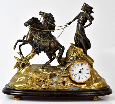 Lot 134 - A late 19th/early 20th century cast metal...