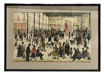 Lot 160 - LAURENCE STEPHEN LOWRY (British, 1887-1976); a...