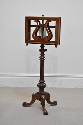 Lot 1329 - A music stand