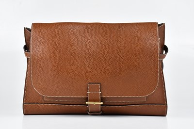 Lot 1362 - MULBERRY; a light oak tan pebbled leather...