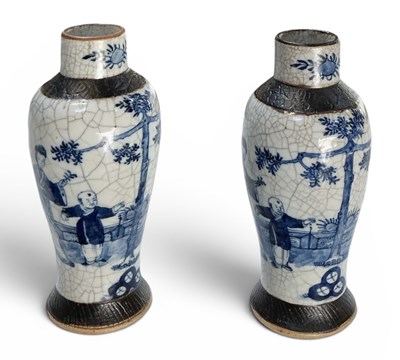 Lot 1091 - An associated pair of early 20th century...