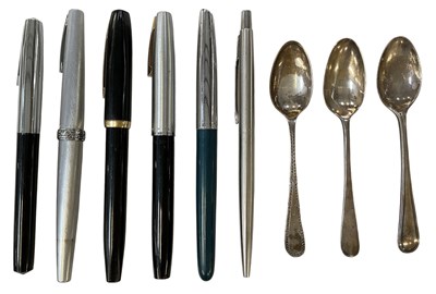 Lot 360 - SHEAFFER; a Sheaffer fountain pen, with...