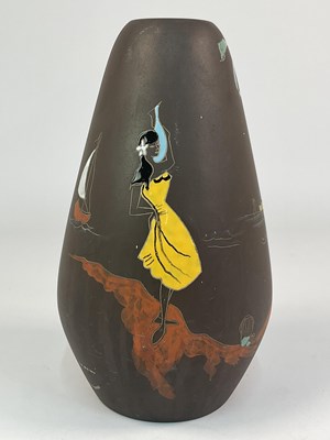 Lot 270 - HANS WELLING FOR KETO KERAMIK; a 1960s West...