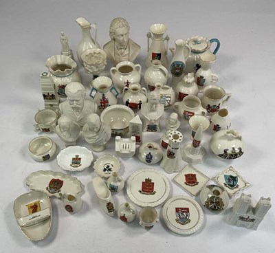Lot 283 - W H GOSS; a quantity of crested ware to...