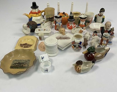 Lot 175 - W H GOSS; a collection of items comprising an...