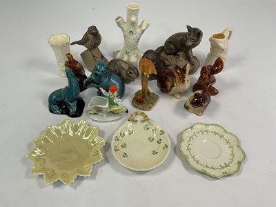 Lot 258 - POOLE POTTERY; a collection of ten animal...