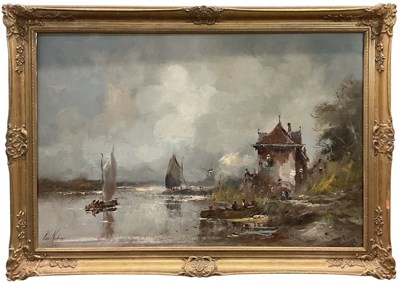 Lot 242 - WIM VAN NORDEN (1917-2001); oil on canvas,...