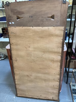Lot 19 - An early 20th century French Art Nouveau brass...