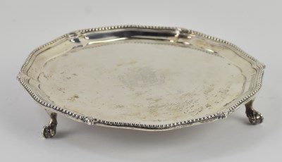 Lot 1140 - HESTER BATEMAN; a George III hallmarked silver...