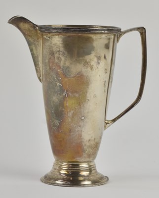 Lot 1207 - An Elizabeth II hallmarked silver milk jug,...