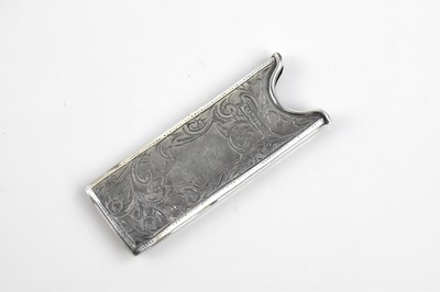 Lot 192 - T BEARDSMORE; an Edward VII hallmarked silver...