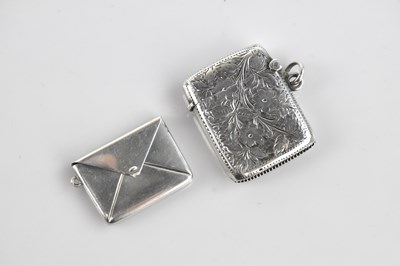Lot 333 - WILLIAM OLIVER; a Victorian hallmarked silver...