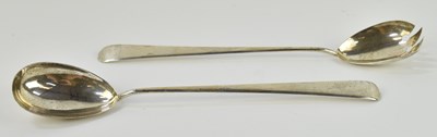 Lot 1182 - HENRY GREAVES; a pair of Edward VII hallmarked...