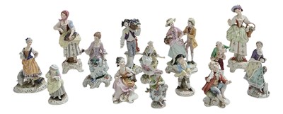 Lot 501 - A collection of fifteen assorted 19th century...