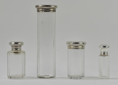 Lot 1224 - Four early 20th century hallmarked silver...