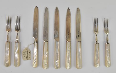 Lot 1189 - A set of four George V hallmarked silver...
