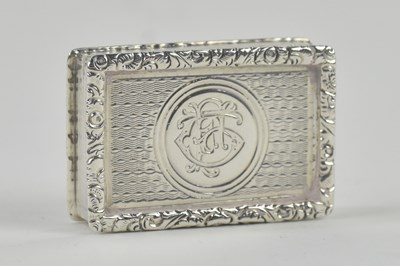Lot 1217 - GEORGE UNITE; a late Victorian hallmarked...