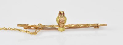 Lot 128 - An early 20th century 9ct yellow and rose gold...
