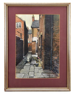 Lot 86 - TOM BROWN (1933-2017); pastel, 'Passage of...