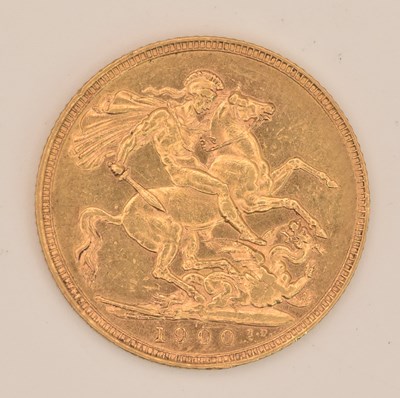 Lot 1468 - A Victoria full sovereign, 1900, old head.