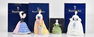 Lot 1475 - ROYAL DOULTON; four figures comprising 'Kelly',...
