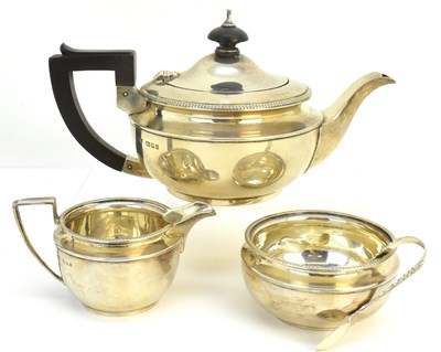 Lot 1146 - MANOAH RHODE & SONS; a George V hallmarked...